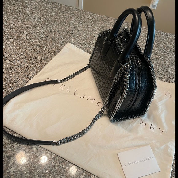 STELLA MCCARTNEY 🌟 Chain Link VEGAN Leather Croc—NWT - Picture 13 of 16